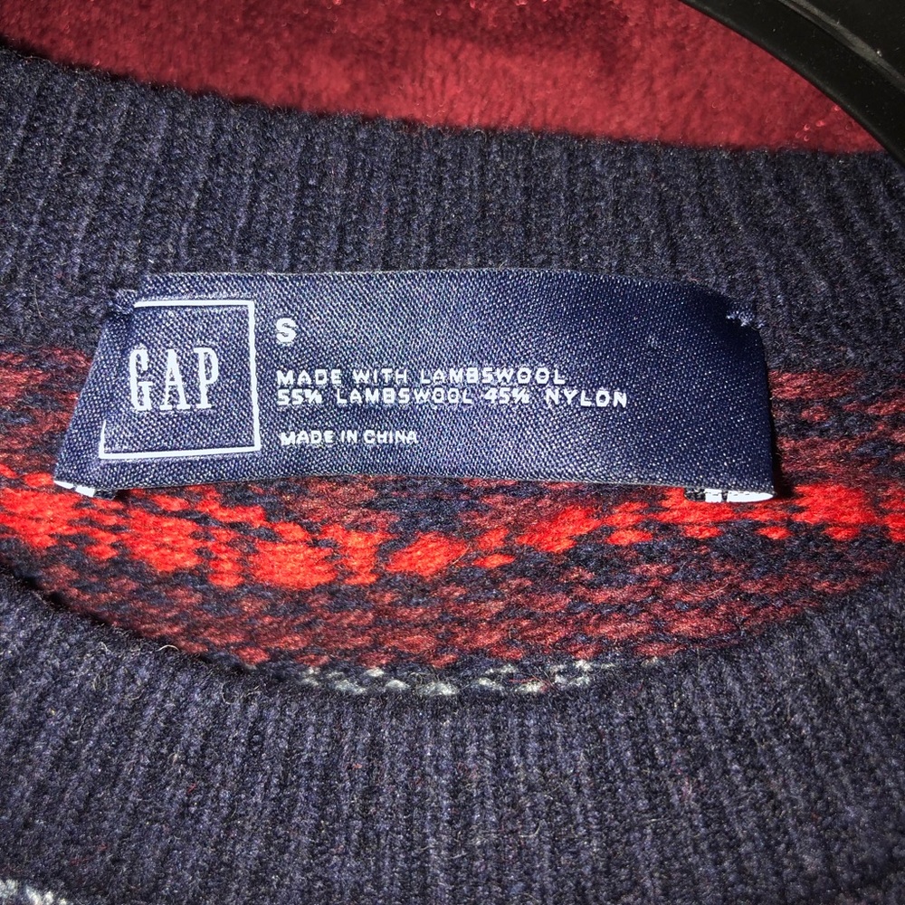 Men’s Lambs wool crew neck sweater